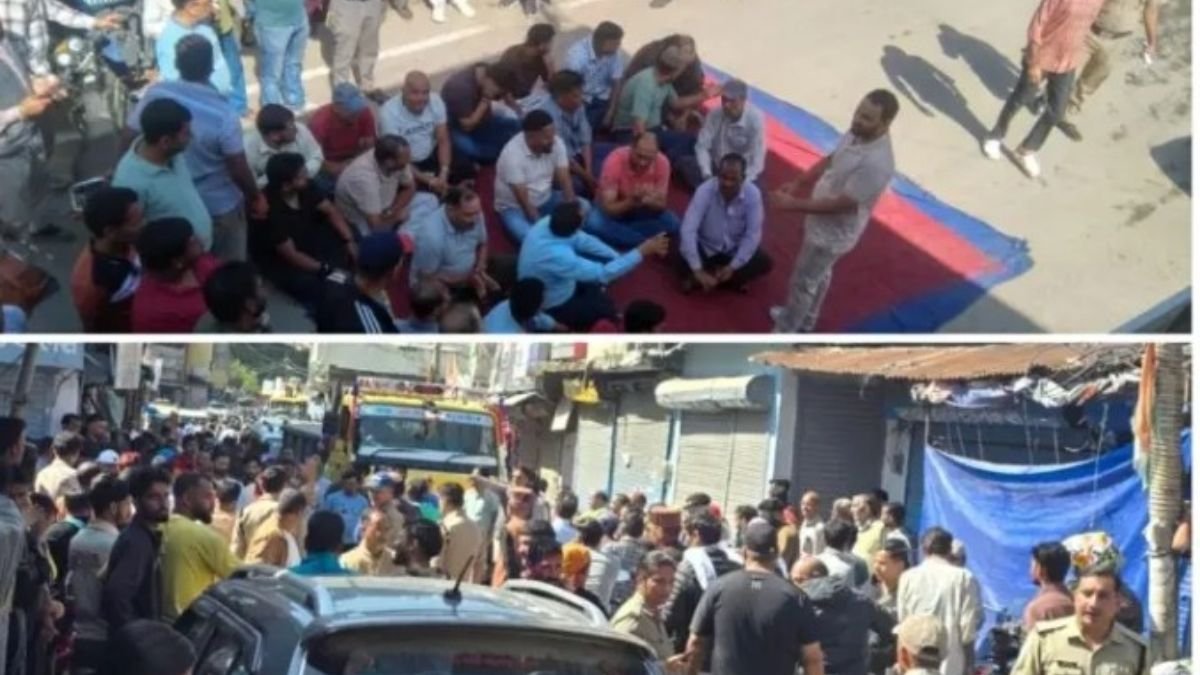 पुरोला में अनियमित बिजली कटौती से परेशान व्यापारियों का प्रदर्शन, प्रशासनिक हस्तक्षेप के बाद बनी सहमति
