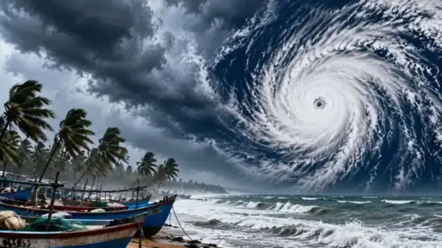 चक्रवात अर्नब का भीषण रूप: तटीय इलाकों में हाई अलर्ट, ओडिशा से यूपी तक दिखेगा असर