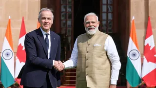 प्रधानमंत्री नरेंद्र मोदी और कनाडा के प्रधानमंत्री मार्क कार्नी के बीच टेलीफोन पर हुई चर्चा