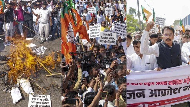 प्रधानमंत्री पर टिप्पणी को लेकर भाजपा का देशव्यापी प्रदर्शन, खरगे से माफी की मांग