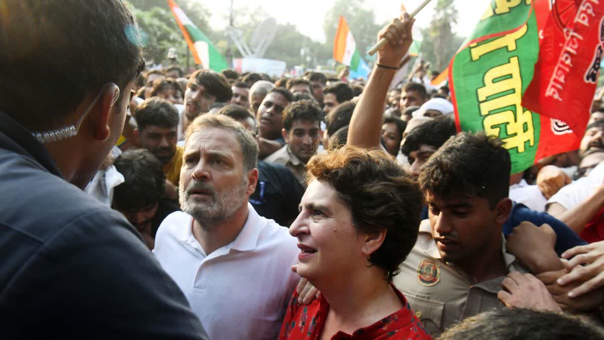 राहुल गांधी और प्रियंका गांधी के सक्रिय अभियानों से कांग्रेस पार्टी को मिली नई राजनीतिक चर्चा