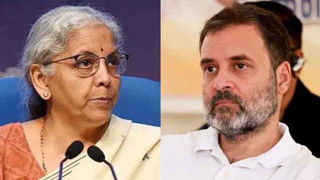 वित्त मंत्री निर्मला सीतारमण का राहुल गांधी पर पलटवार, कहा- हर जगह साजिशें देखना बंद करें